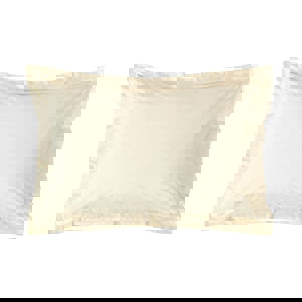 HOMESCAPES Egyptian Cotton Oxford Pillowcase 200 TC, Standard Size