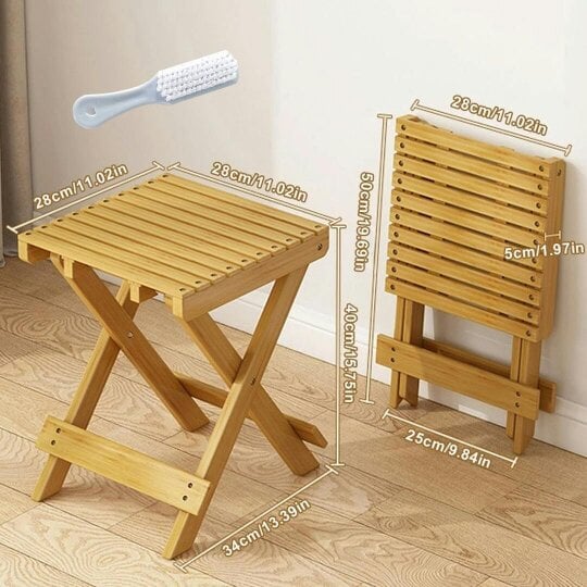 Havendro Small Balcony Home Garden Furniture Side Table Folding