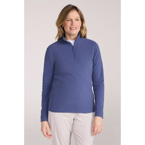 Mountain Warehouse Womens Camber II Fleece Top - Indigo
