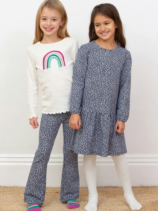 Kite Girls Organic Pixie Petals Cosy Dress