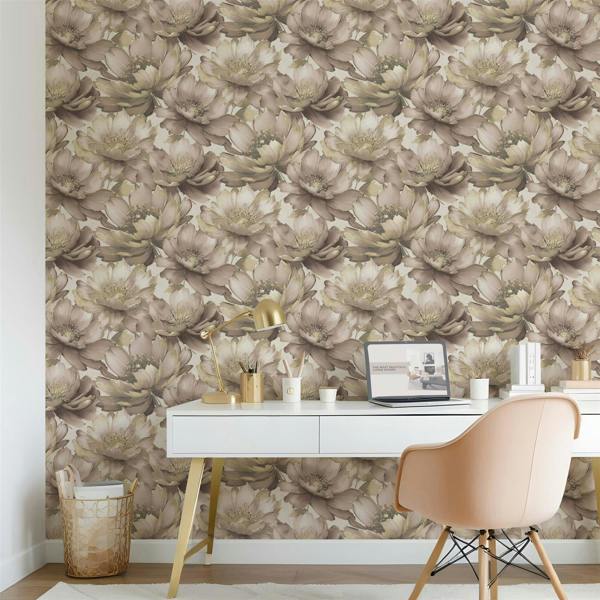 Aminah Floral Blush Wallpaper image 5