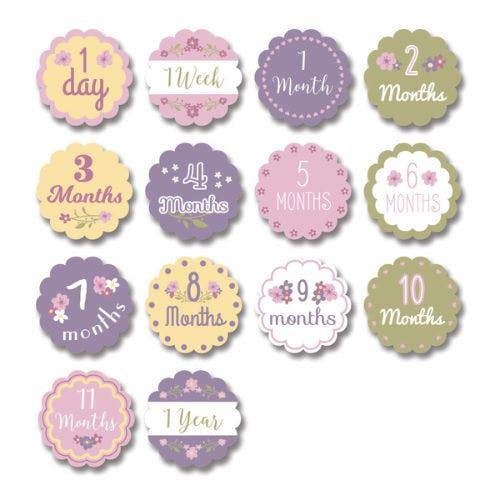 Lulujo - Baby's First Year Gift Set - Cotton Swaddle & Cards - Isn't She Lovely