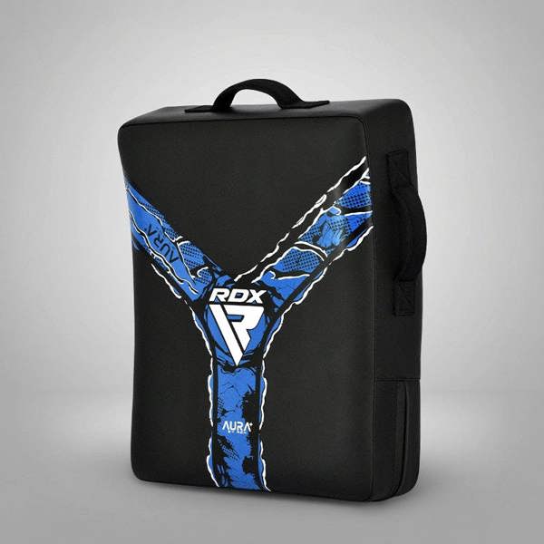 RDX Sports KICK SHIELD NEW AURA F17 BLACK BLUE