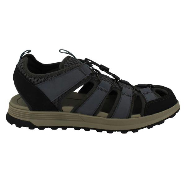 Clarks Mens Clarks Closed-Toe Mimic Grip Sole Sandals ATL Trek Wave