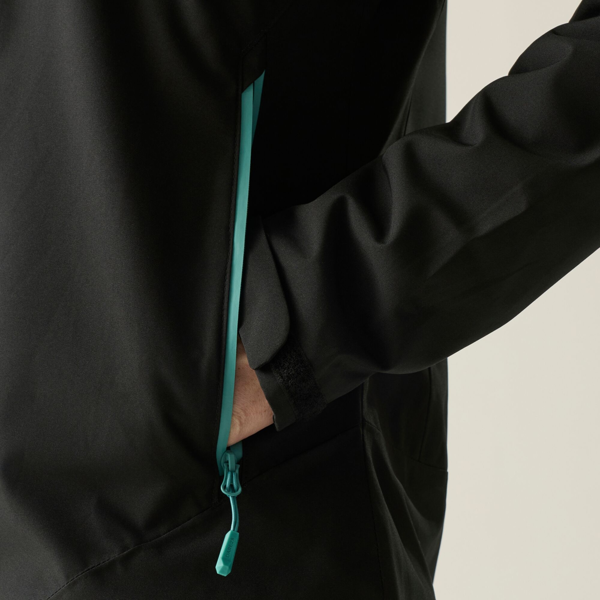 Dare 2B Womens Torrek III Logo Jacket - Black/Teal