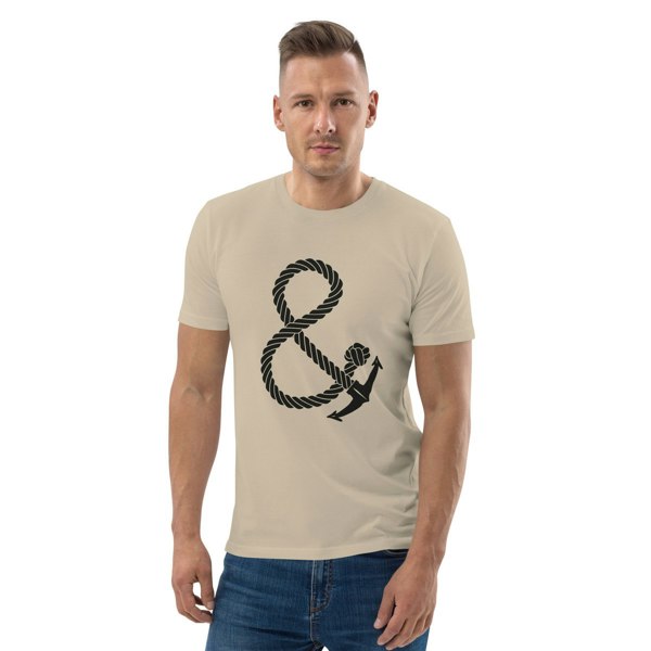 Oversized Ampersand Signature Organic Cotton T-Shirt