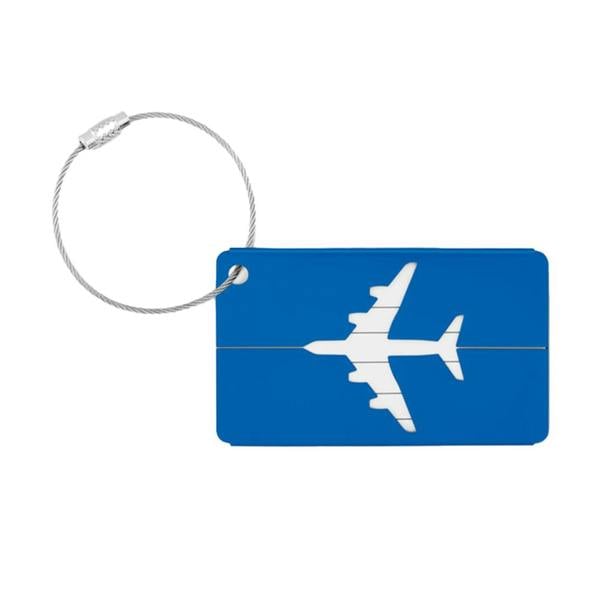 MidOcean Fly Aluminium Luggage Tag - Royal Blue - 
