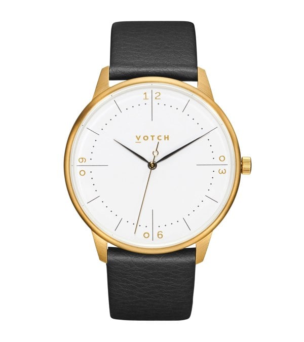 Votch Gold & Black Watch | Aalto