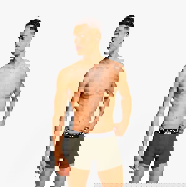 Levi's REPEAT LOGO Mens 3-Pack Trunks Khaki Combo