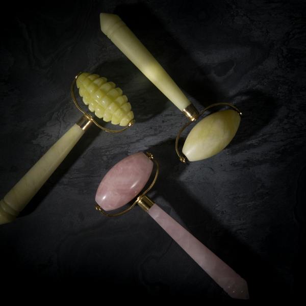 White Lotus Beauty Intensive Jade Roller - Natural Chemical Free Crystal in a Signature Silk Lined Box