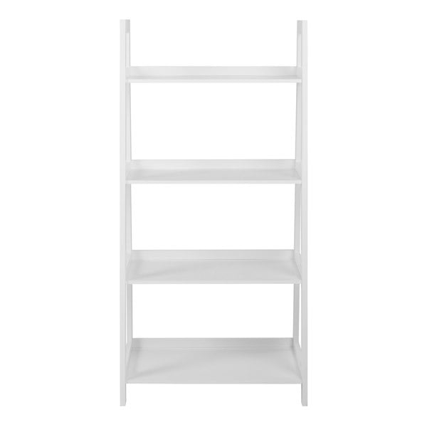 Furniture To Go Wally Bookcase with 4 Shelves in White