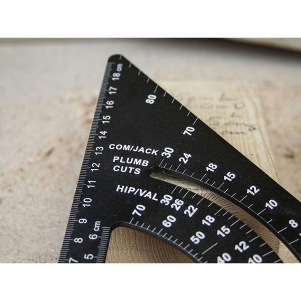 Faithfull Prestige Adjustable Quick Roofing Square - Multi Colour - 