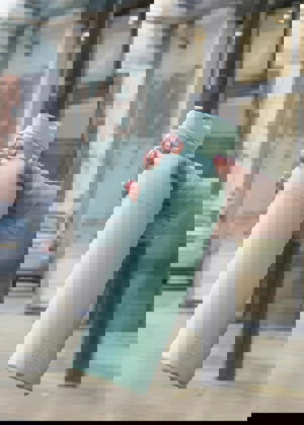 Built New York BUILT Planet Bottle, 500ml Recycled Reusable Water Bottle with Leakproof Lid - Green