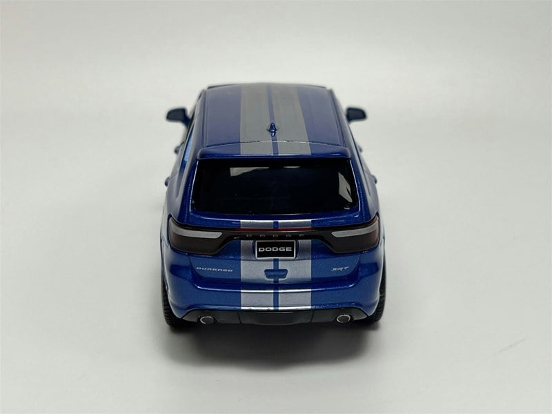 Tayumo Dodge Durango SRT Pull Back & Go Blue With Silver Stripe LHD 1:36 Tayumo 36145224