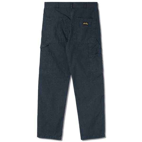 Rear view of Stan Ray 80s Painter Pant for Men in Navy Ripstop