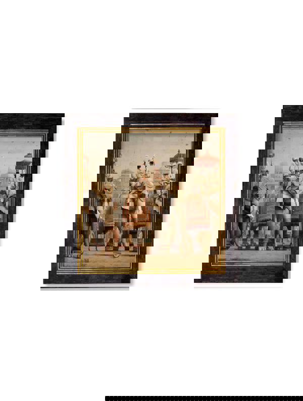 Exceptional Art The Mughal Emperors - Oxford square frame