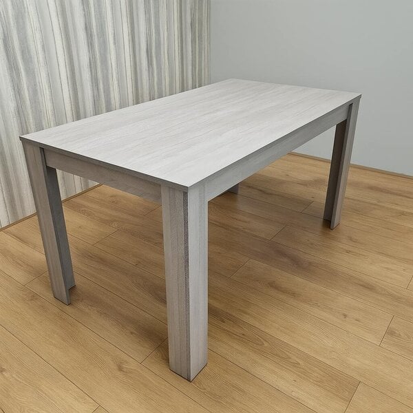 Kosy Koala Dining Table With 4 Chairs Grey Dining Set With 4 Black Chairs Dining Furniture