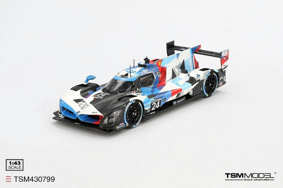 MCSlots BMW M Hybrid V8 GTP #24 BMW M Team RLL 2024 IMSA Daytona 24Hrs 1:43 Scale TSM430799