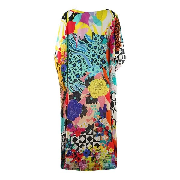 Inoa Monrovian 12001 Multi Box Kaftan Cover Up