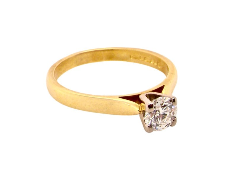 Vintage Tom A half carat solitaire Diamond Ring