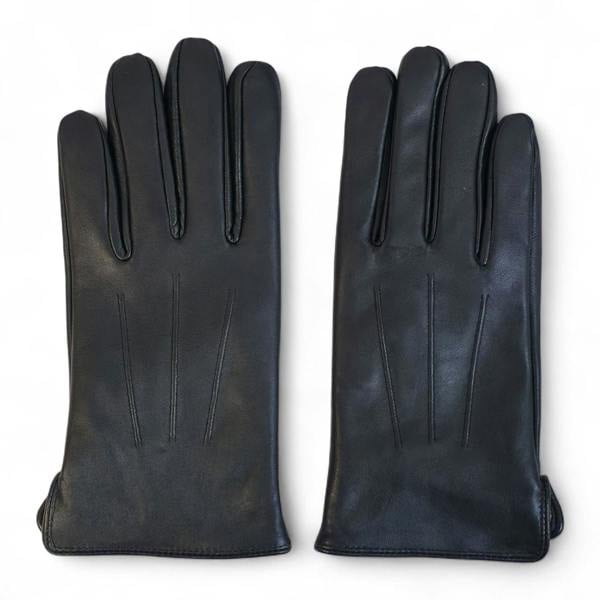Infinity Leather Men’s Italian Leather Warm Wool Lining Winter Gloves - M-LGV-305
