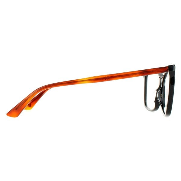 Gucci Glasses Frames GG0025O 003 Black Havana Women
