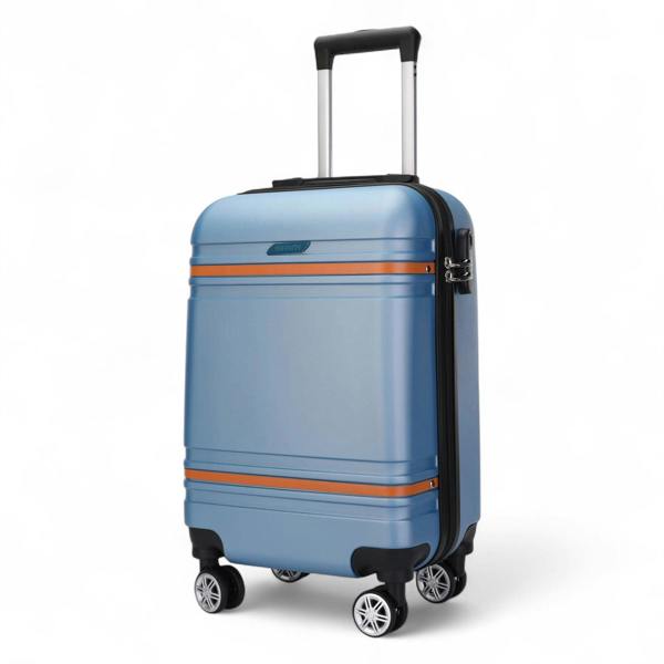 Infinity Luggage Hard Shell Cabin 36 x 22 x 56 cm ABS Suitcase Suitable for Easyjet, Ryanair, Wizzair