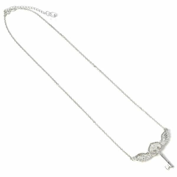 The Carat Shop Harry Potter sterling silver Flying Key Necklace with crystal Elements
