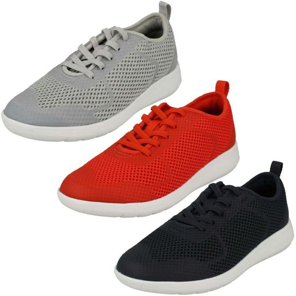 Clarks Childrens Boys Girls Clarks Lace Up Trainers Scape Soar K