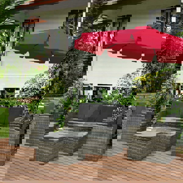 Rattan Sofa Set