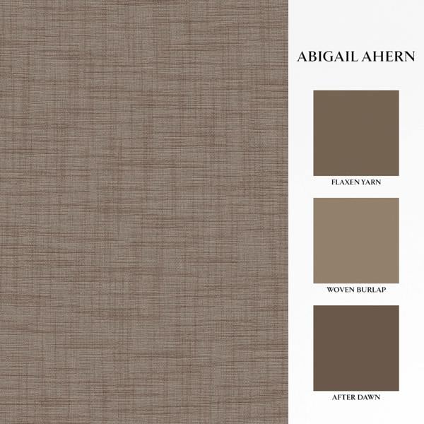 Abigail Ahern Weathered Linen Wallpaper | Cocoa
