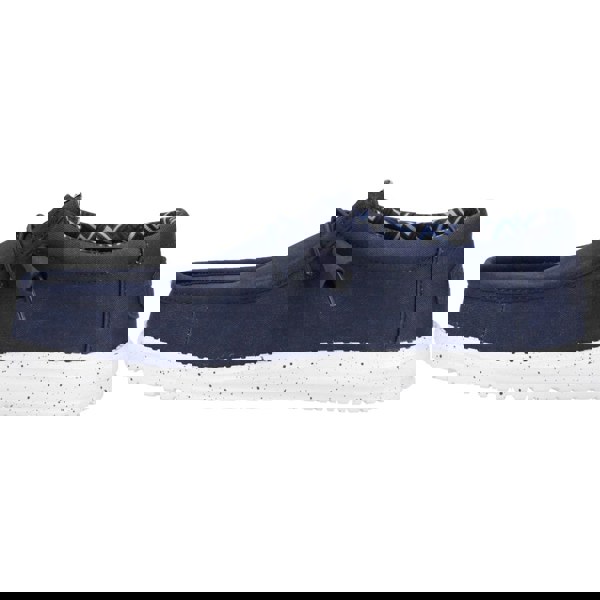 HEYDUDE Men's Wally Canvas Shoe in Navy
