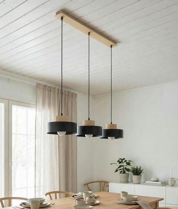 Emibig KIVI Pendant Lamp 3 x E27 Black
