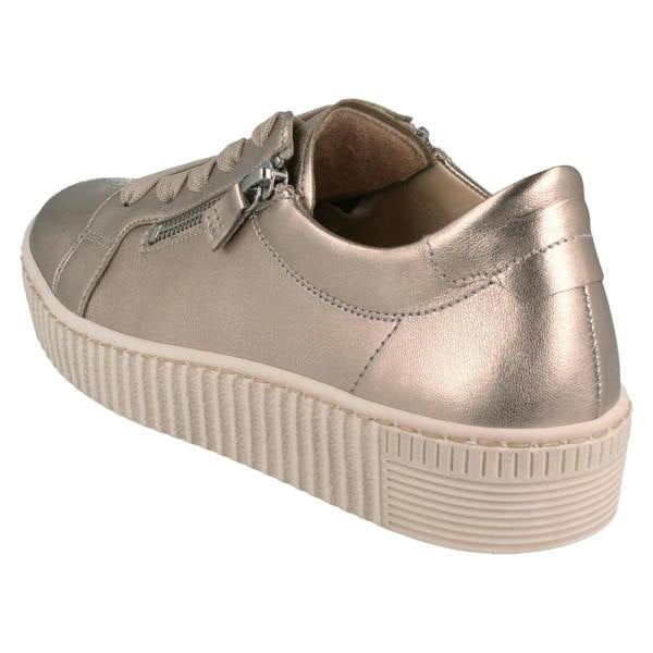 Gabor Ladies Gabor Casual Trainers With Side Zip And Laces 63.334