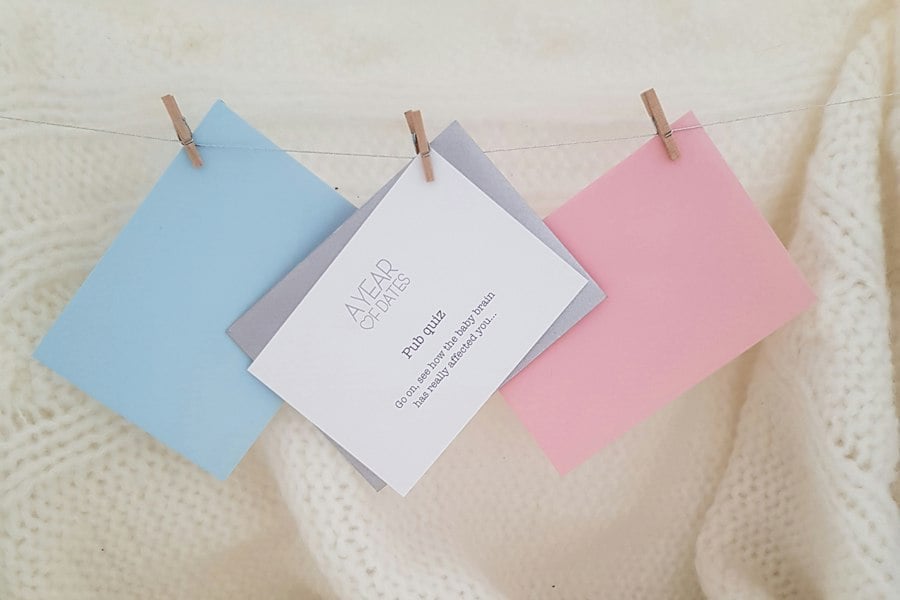 A Year of Dates New Parents gift: A Year of Dates Gift Box