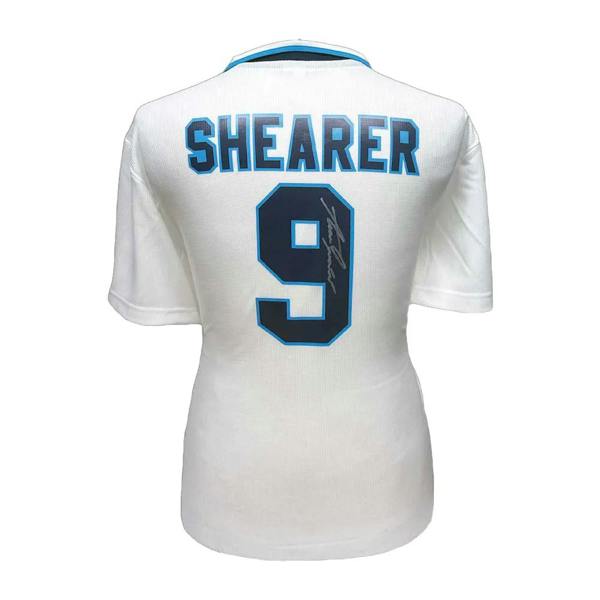 Unbranded Alan Shearer signed England Euro 96 shirt — Unframed