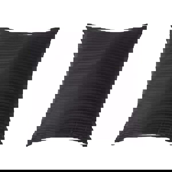 HOMESCAPES Silky 330 TC Egyptian Cotton Satin Stripe Pillowcase, European Size