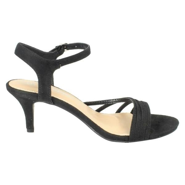 Anne Michelle Ladies Anne Michelle Wide Fit Evening Sandals F6042