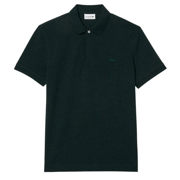 Lacoste Mens Paris Stretch Regular Polo Shirt - Dark Green