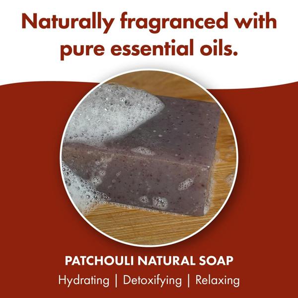 Friendly Soap 3 Pack - Natural Soap - Patchouli