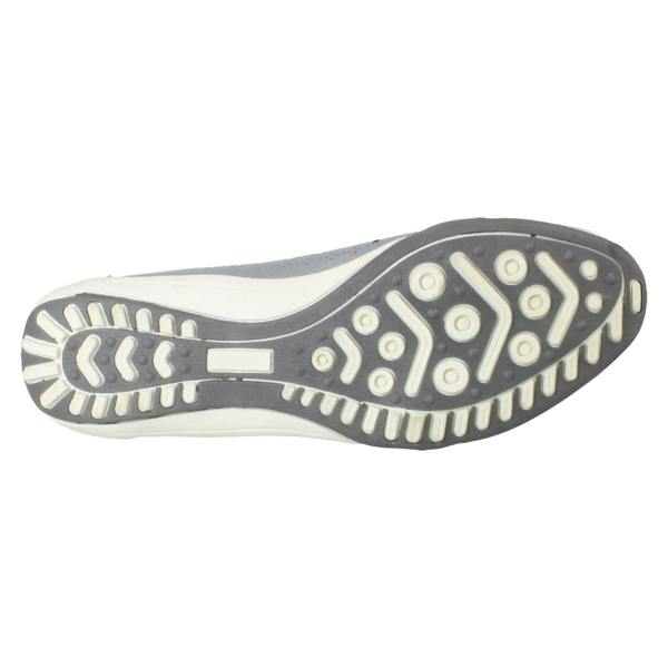 Down to Earth Ladies Down To Earth Slip On Casual Leather Shoes F80575