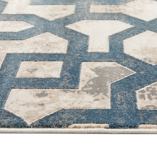 Origins Avanti Rug Grey Blue Rackhams