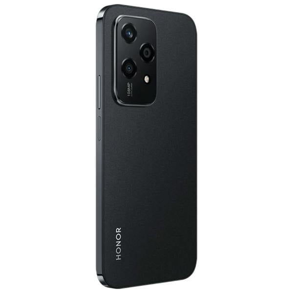 Black smartphone case with 'Honor' branding on a white background