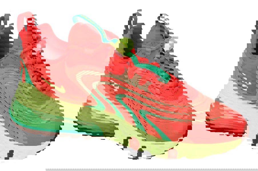 Nike Air Max 270 React Eng Mens Cj0579  600 - Track Red Barely Volt 600 - Photo 3