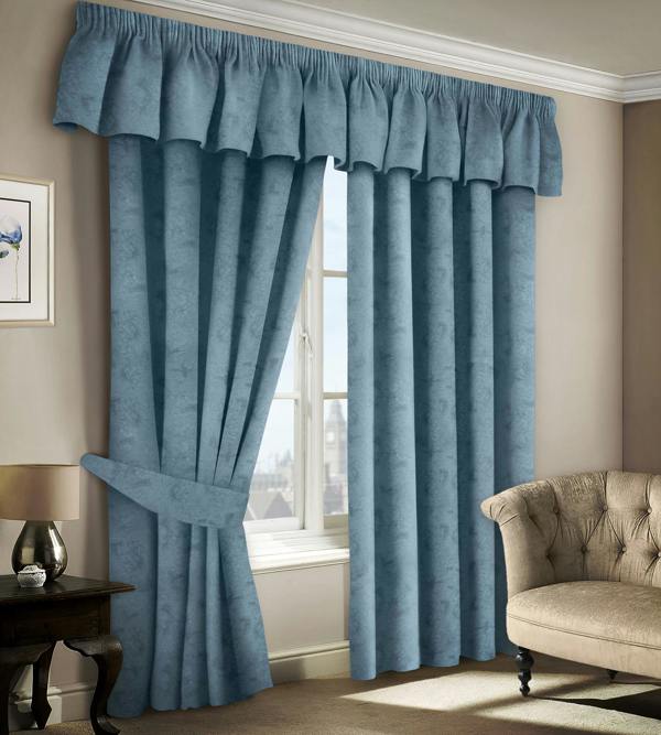 Intimates Elegant Tape Top Fully Lined Cotton Curtains - Sophisticated Traditional Style Window Treatment - 229cm x 229cm