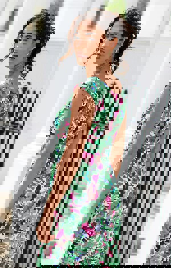 Alie Street London Pippa Shift Dress Petite - Paradise Green