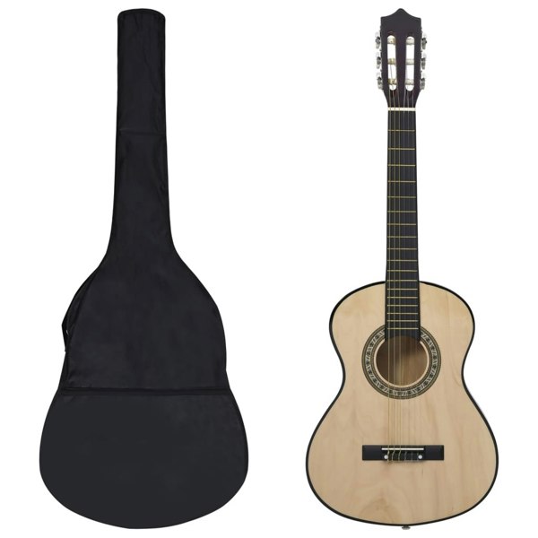Berkfield 8 Piece Classical Guitar Children Beginner Set 1/2 34