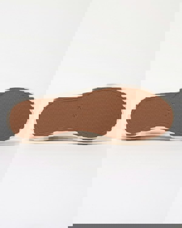 BOSS Orange Aiden Tenn Mens Low Top Trainers in Grained Faux Leather - Natural 102