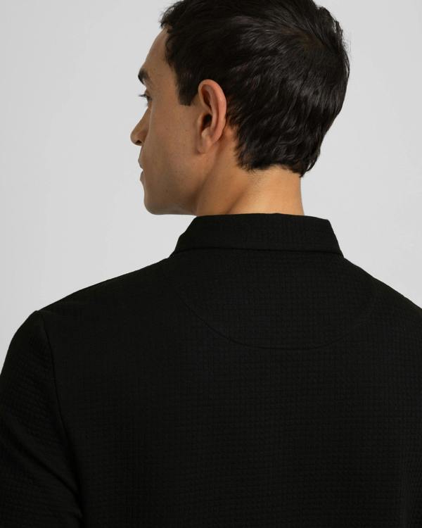 Steel & Jelly Ivy - Square Jacquard Polo Shirt