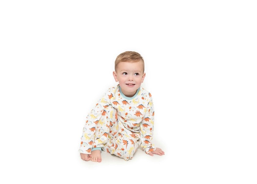 Luca and Rosa Toddler boy pyjamas - dinosaur print